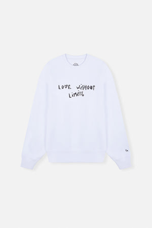 Sweater White Without Limits